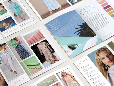 Trend Lookbook book design editorial fashion layout