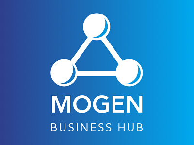 Mogen Business Hub Logo design illustration logo logodesign