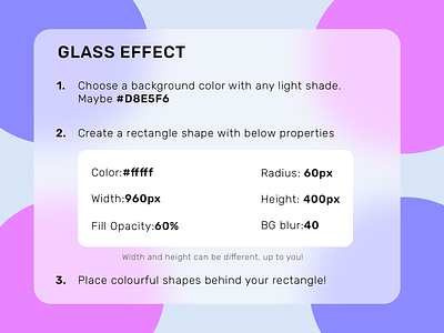 Glass effect blur glass effect sketch tutorial
