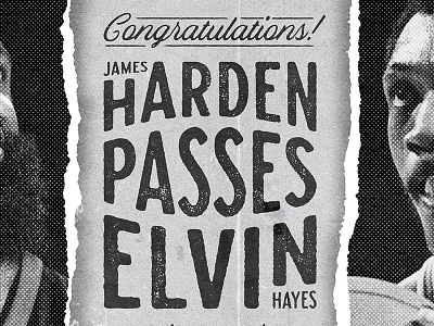 Harden Passes Hayes
