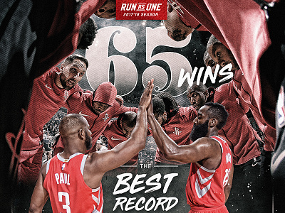 Best Record in the NBA basketball beard chris paul houston james harden nba numerals red rockets social media