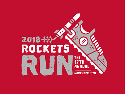 2018 Rockets Run Logo basketball houston logo red rockets run shoe sneaker