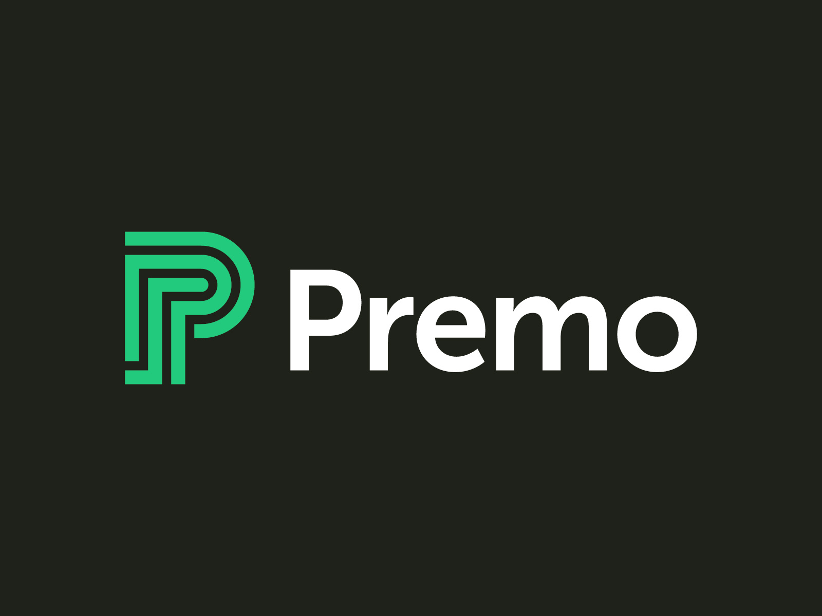 Premo Letter P Logo by Mauro Bertolino on Dribbble