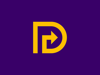 Direction Letter D Logo