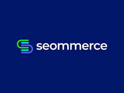 Seommerce | Letter S Logo analysis analytics brand branding ecommerce flat identity letter logo modern monogram s seo seo agency seo services