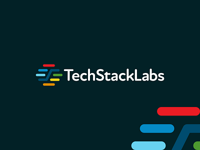 TechStackLabs Brand / Logo app brand branding cloud design flat host hosting identity it letter logo monogram s server symbol t tech technology vector