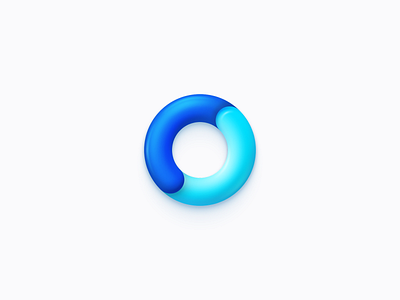 Going Crazy app app icon blue figma icon icon design logo logo design skeumorphic skeumorphism ui
