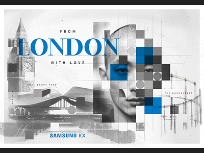 Samsung KX early exploration generative generative art london postcard rare volume samsung