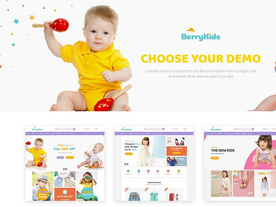 BerryKid - Baby Store WooCommerce WordPress Theme - Themelexus