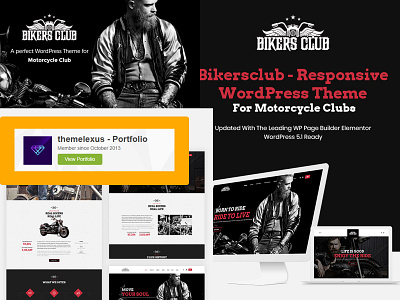 Bikersclub - Motorcycle Responsive WordPress Theme - Themelexus biker club motocycle themeforest themelexus woocommerce wordpress theme