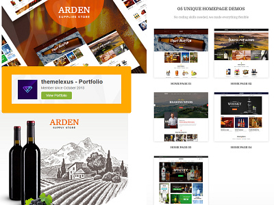 Arden - Modern Brewery & Pub WordPress Theme - Themelexus arden beer club brewery pub themeforest themelexus woocommerce wordpress theme