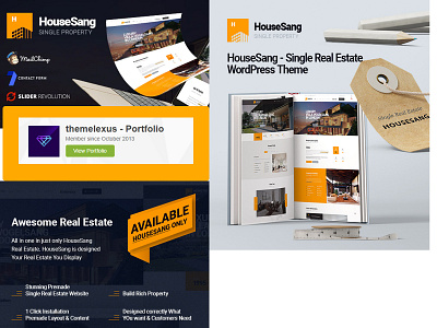 HouseSang | Single Property WordPress Theme Themelexus