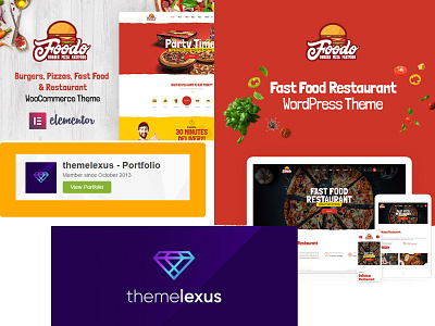 Foodo - Fast Food Restaurant WordPress Theme Themelexus
