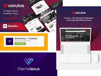 Carutos - Car Services WordPress Theme Themelexus car service car service wordpress theme carutos themeforest themelexus themelexus themeforest wordpress theme