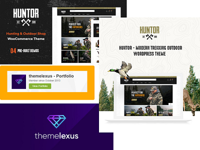 Huntor - Hunting & Outdoor Shop WooCommerce theme Themelexus hunting wordpress theme huntor outdoor woocommerce theme outdoor wordpress theme themelexus themelexus themeforest