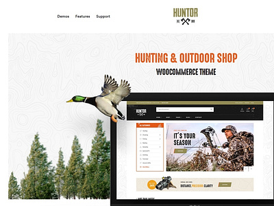Huntor Outdoor WordPress Theme Themelexus hunting wordpress theme huntor hunting theme outdoor theme outdoor wordpress theme themelexus