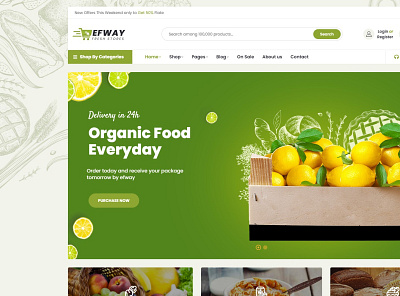 Food Store WooCommerce WordPress Theme Themelexus efway theme food store food woocommerce wordpress theme