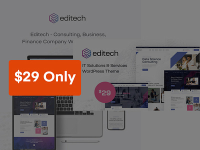 Editech IT Solution, Coporate Business WordPress Theme