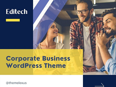 Editech - Corporate Business WordPress Theme - Themelexus