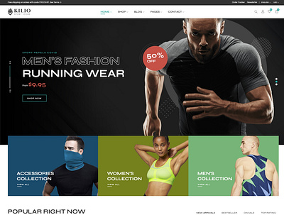 Kilio - Sport Shop WooCommerce WordPress Theme - Themelexus fashion wordpress theme kilio themelexus wordpress theme