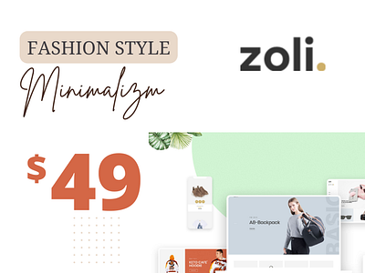 Landingpage for Minimal Fashion WordPress Theme - Themelexus