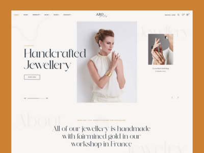 Aro Jewelry Store WooCommerce Theme Themelexus jewelry shop wordpress theme jewelry store woocommerce theme wordpress theme