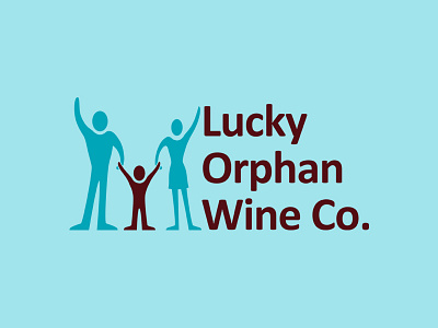 Little Orphan Wine Co Logo logo nonprofit vector wine