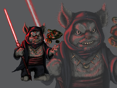 Character Design Sith Ewok