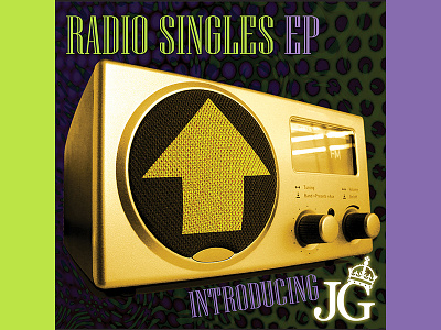 JG Radio Singles Ep cover logo music radio typography