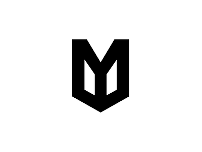 MY Monogram brand logo logotype m monogram my y