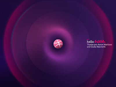 Here we go! dribbble first shot greetings hello hola saludos