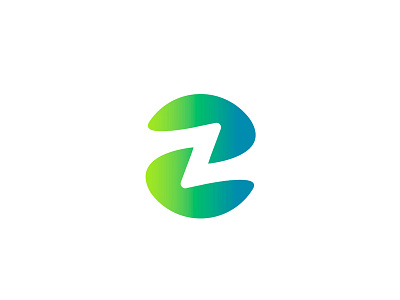 Z-2 blue brand branding color green logo logotype marca typography z