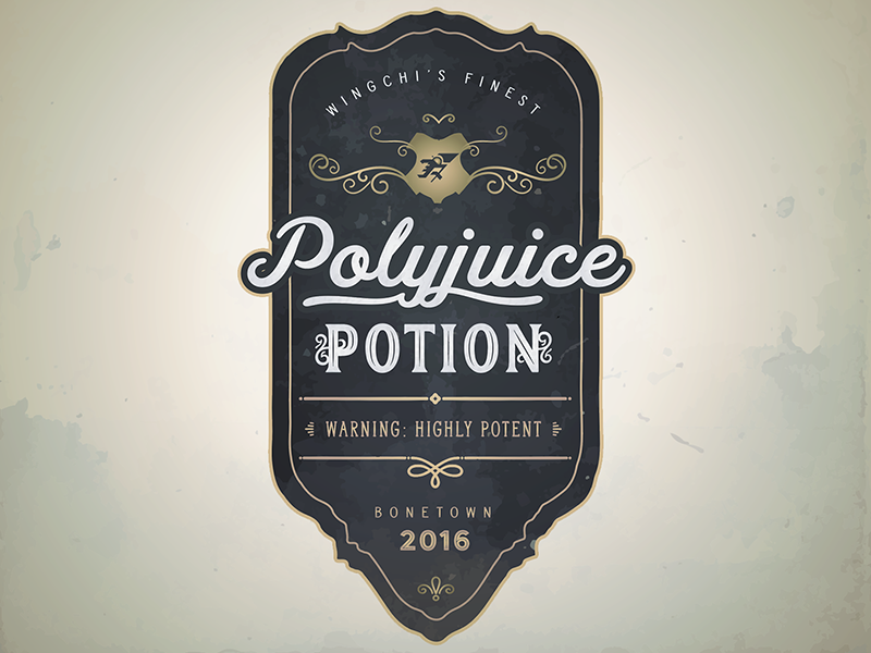 custom-drink-label-polyjuice-potion-by-akhil-dakinedi-on-dribbble