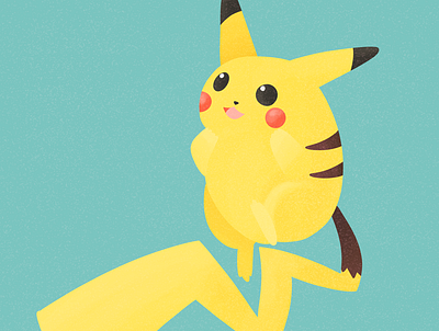 Pikachu anime digital art gaming illustration nintendo pikachu pokemon