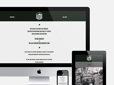 Sinton Tree Surgery Update design graphic design sinton surgery tree web web design webdesign