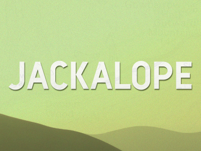 Jackalope adventure time design font graphic design letters type type design typography wip