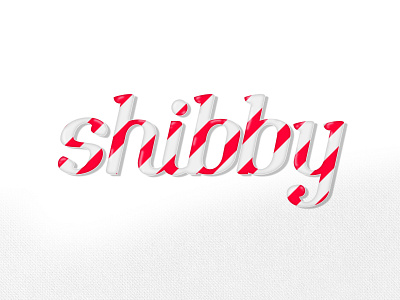 Shibby lettering type type design typography wip