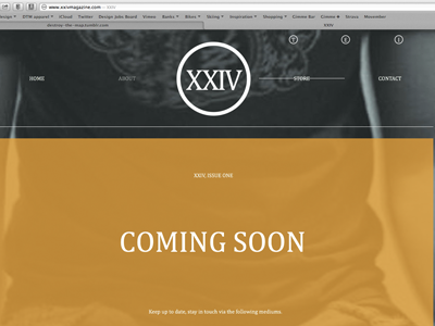 XXIV Magazine Website