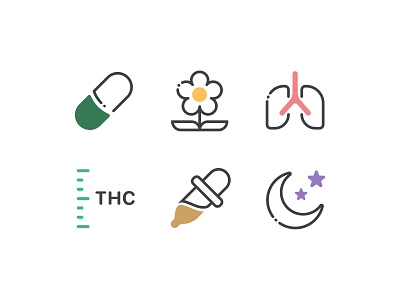 Cannabis Icons