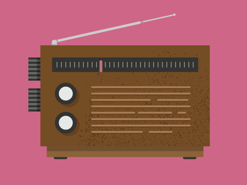 Radio by Stephen W. Piercey on Dribbble