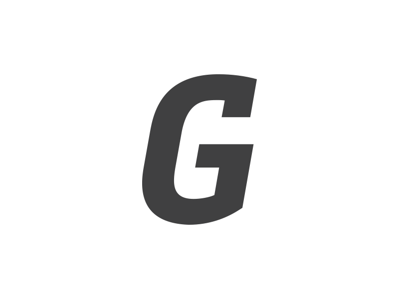 G Mark branding identity logo progression