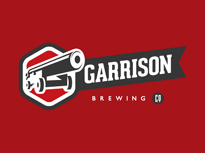 Garrison Brewing Logo (Concept) beer branding identity logo