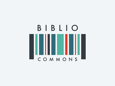 BIBLIO Identity Concept barcode books brand catalog identity library logo publishing