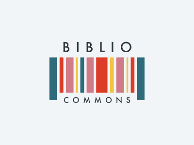 BIBLIO Identity Concept barcode books brand catalog identity library logo publishing