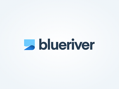 blueriver logo exploration blue blueriver bold eina logo mark wave