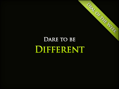 A different deal of the week dare dare to be different deal of the week different trajan pro