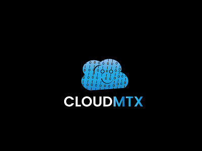modern cloud logo design