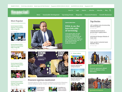 News Site clean template entertainment government green homepage magazine news news site politics sports