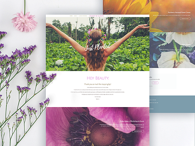 Beauty & Bloom Website Design
