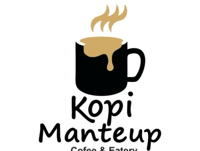 Logo Cafe Kedai Kopi Mantab design illustration logo vector